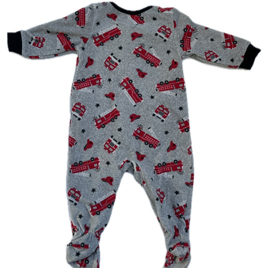Pyjama à pattes pompier 6 mois
