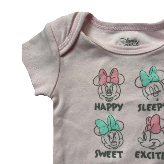 Cache couche manche courte - 0-3 mois