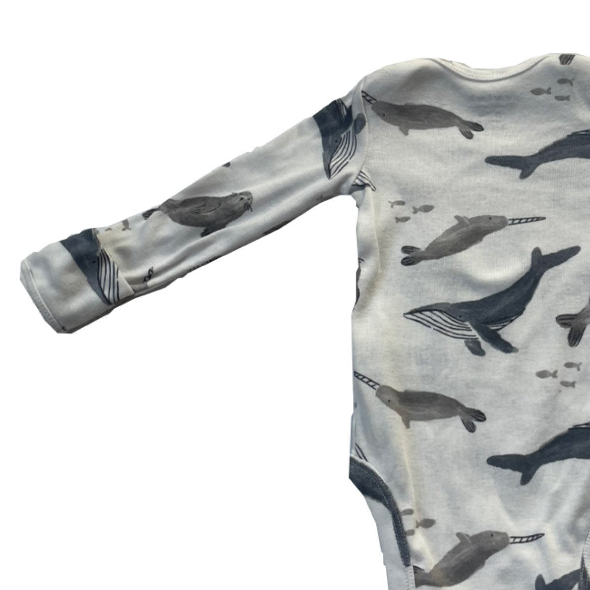 Cache-couche manche longue - 0-3 mois