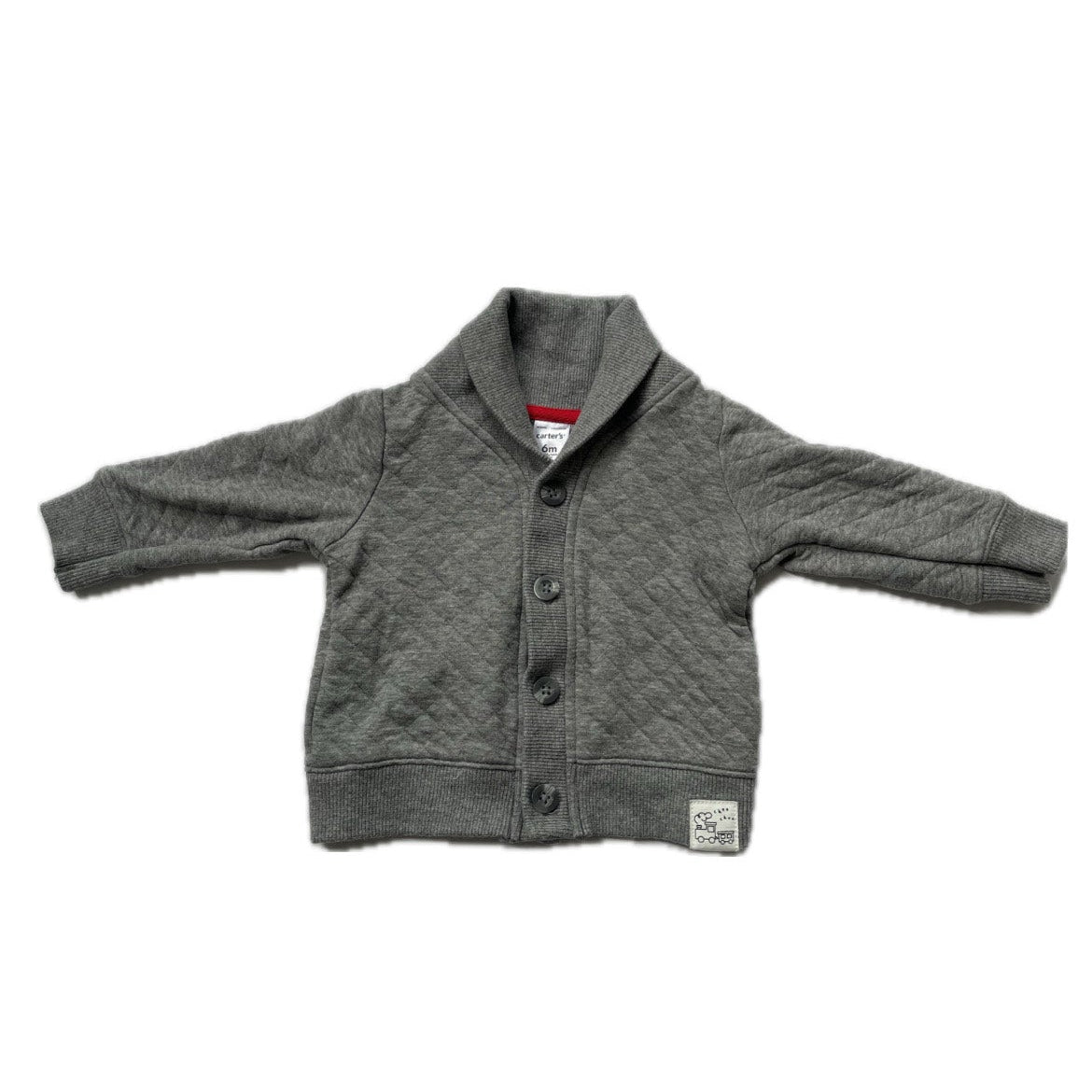 Ensemble gris Carter's - 6 mois