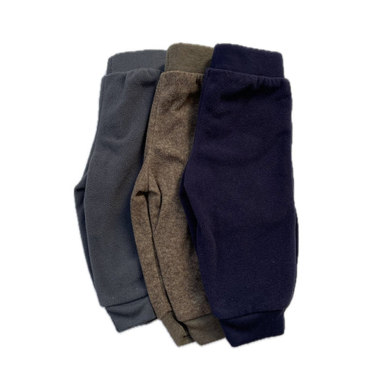 Trio de pantalon en polar - 3-6 mois
