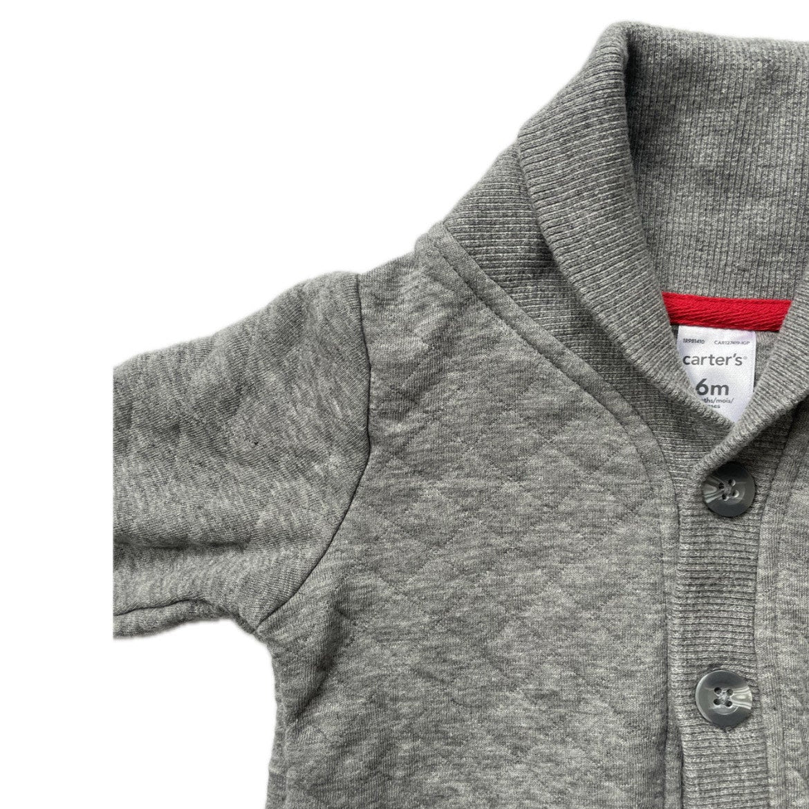 Ensemble gris Carter's - 6 mois