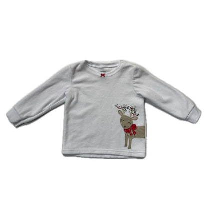 Chandail manche longue Noël - 18 mois