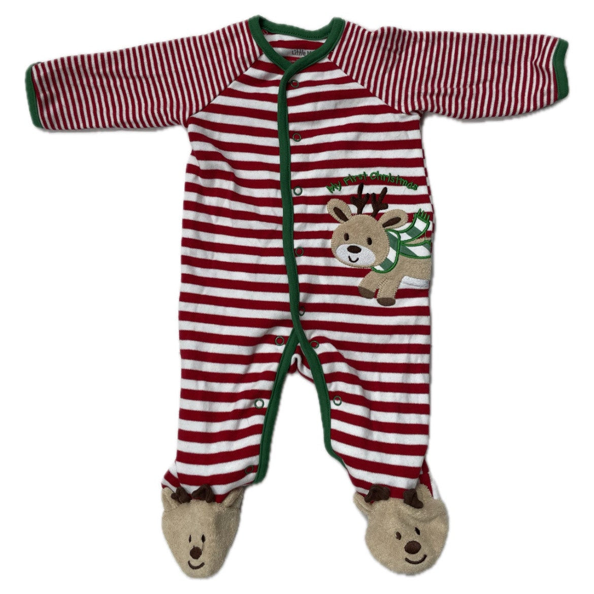 Pyjama à pattes Noël - 3 mois