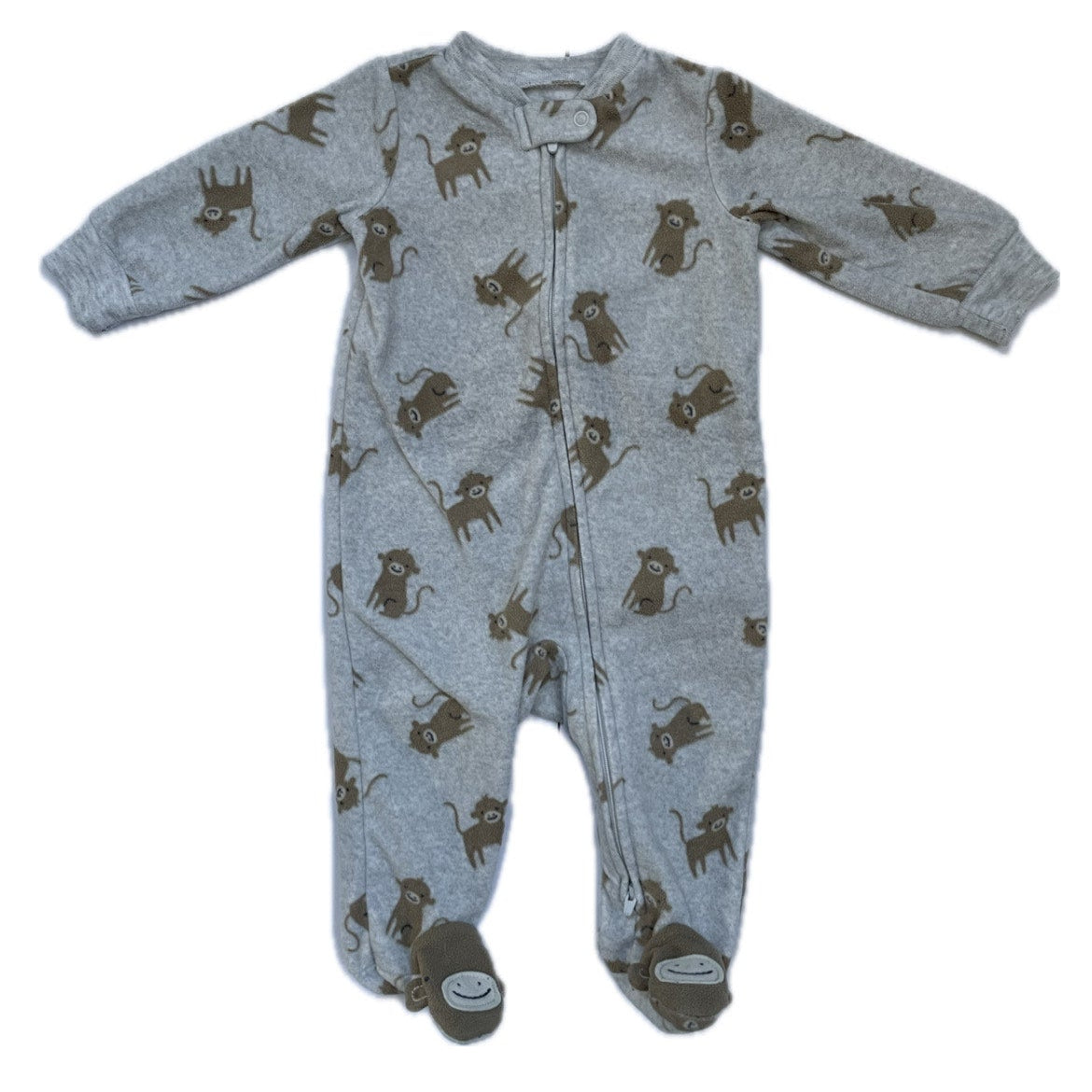 Pyjama à pattes singes 3-6 mois