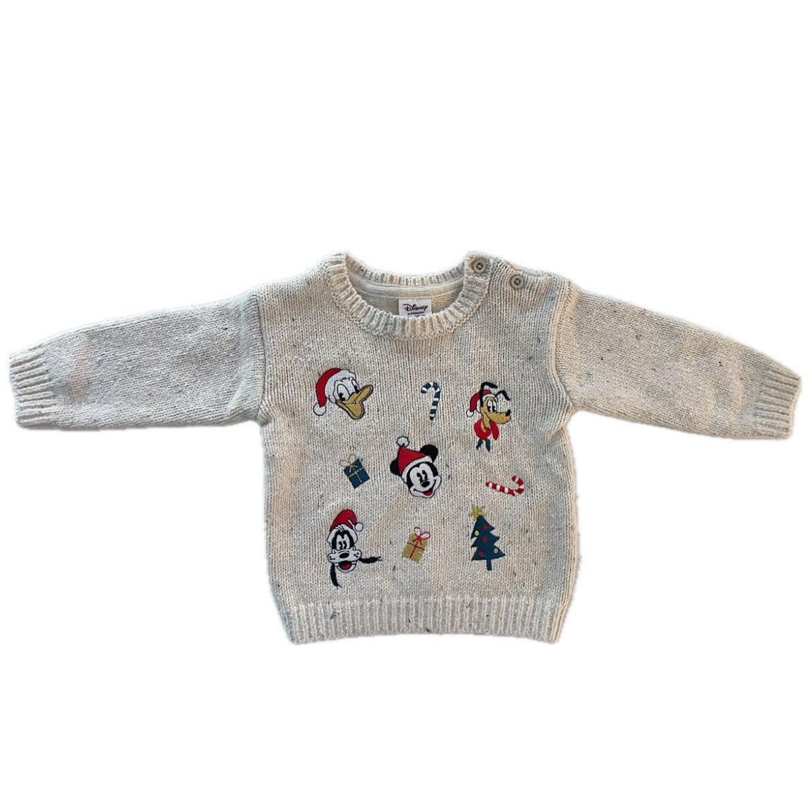 Tricot Noël Disney - 0-3 mois