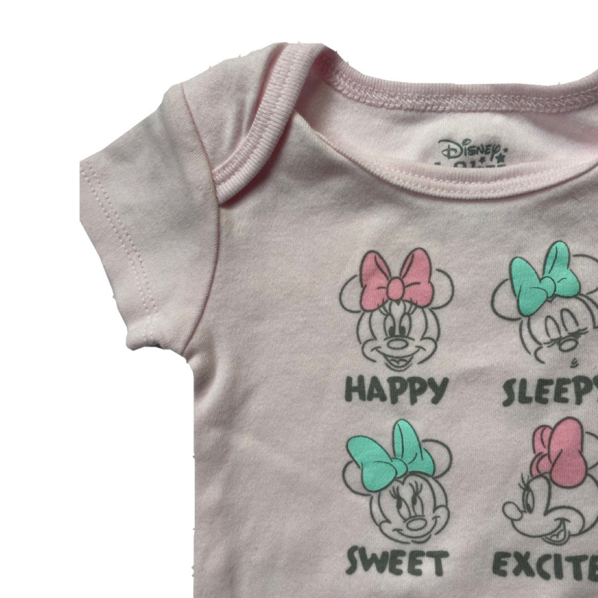 Cache couche manche courte - 0-3 mois