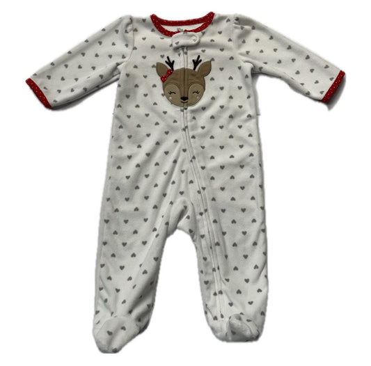 Pyjama à pattes Noël - 3-6 mois