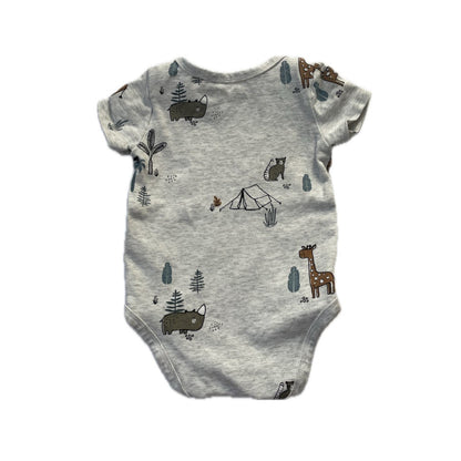 Cache-couche manche courte - 6 mois