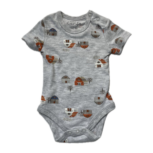 Cache-couche manche courte - 3 mois