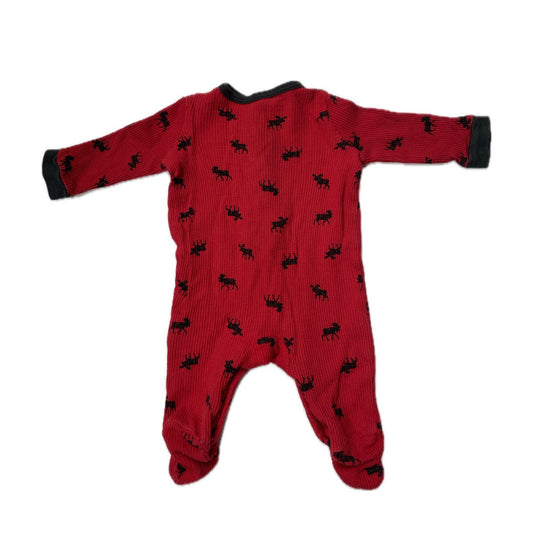 Pyjama à pattes Noël - 0-3 mois