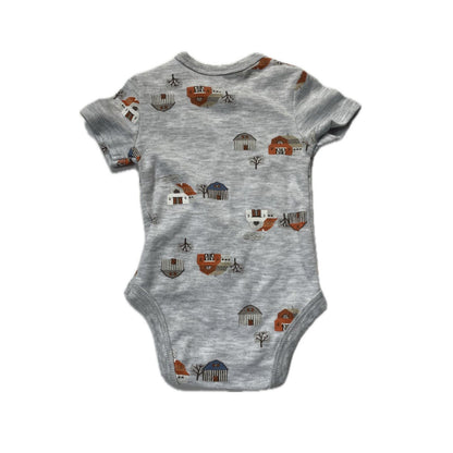 Cache-couche manche courte - 3 mois