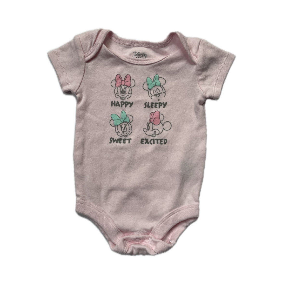 Cache couche manche courte - 0-3 mois