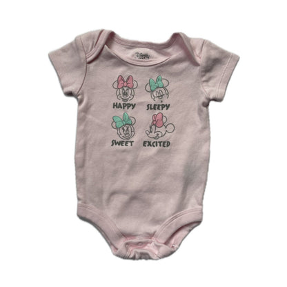 Cache couche manche courte - 0-3 mois