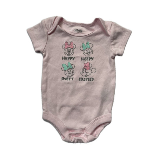 Cache couche manche courte - 0-3 mois