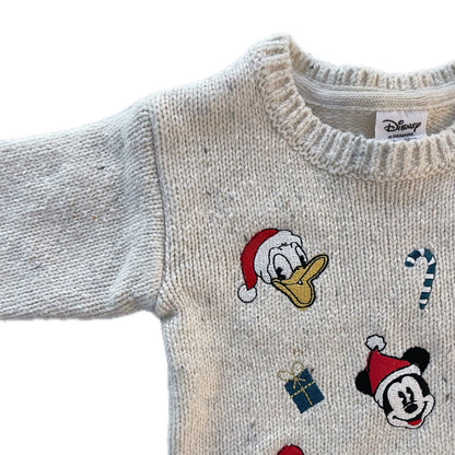 Tricot Noël Disney - 0-3 mois