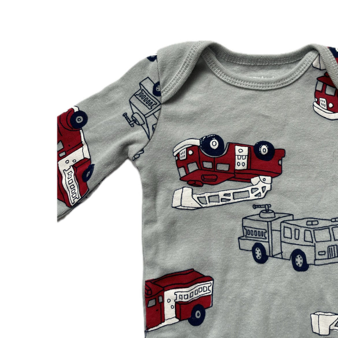 Cache-couche manche longue - 3 mois