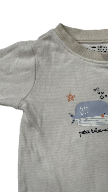 Pyjama à pattes - 0-3 mois